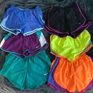 6 Nike running shorts